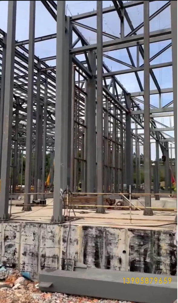 钢架搭建